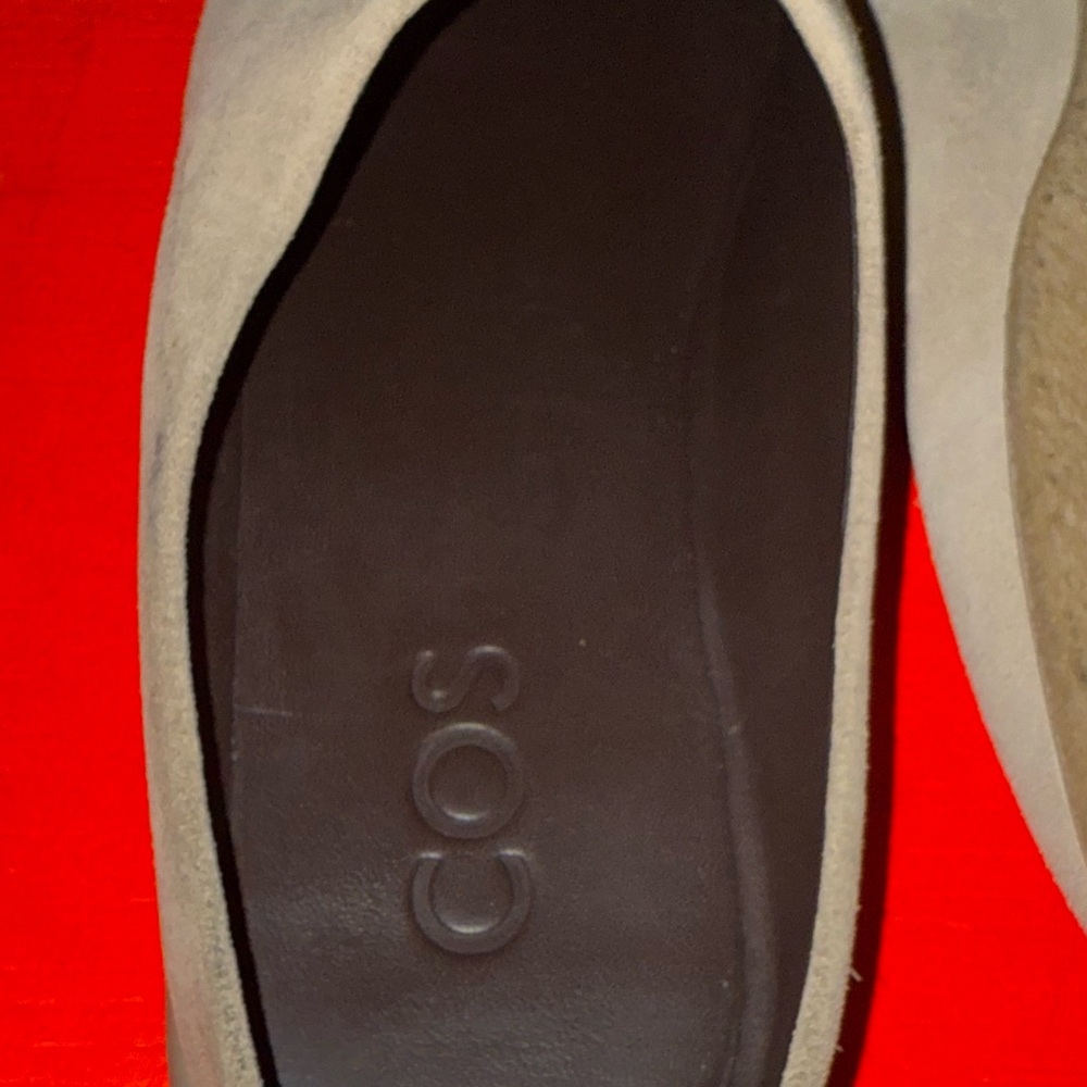 COS Tan Flats Elegant Loafers
